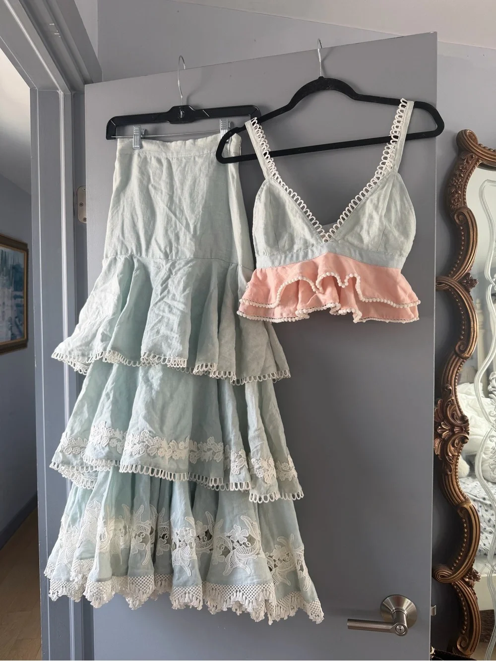 Hemant and Nandita Matching Skirt Set